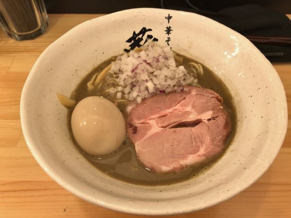 「濃厚煮干しらーめん」@濃厚煮干らーめん 川むらの写真