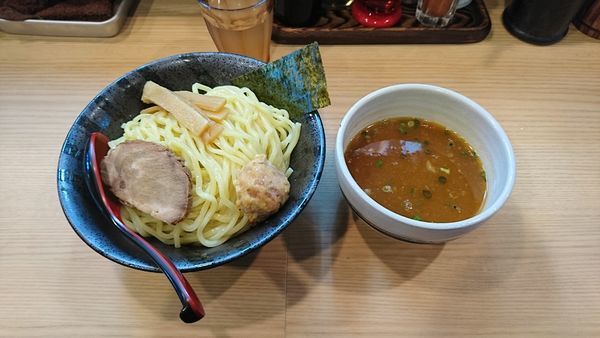 「海老つけ麺780+大盛100」@麺屋 海道の写真