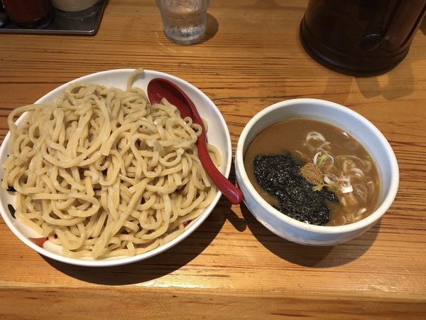 「濃厚魚介つけ麺」@三豊麺 日本橋茅場町店の写真