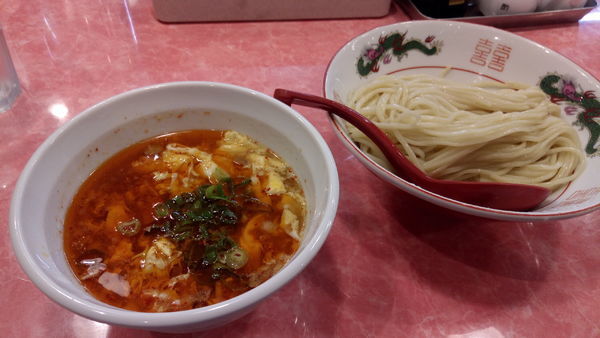 「つけ麺 サンラ〜タン（限定）」@カッパラーメンセンターの写真