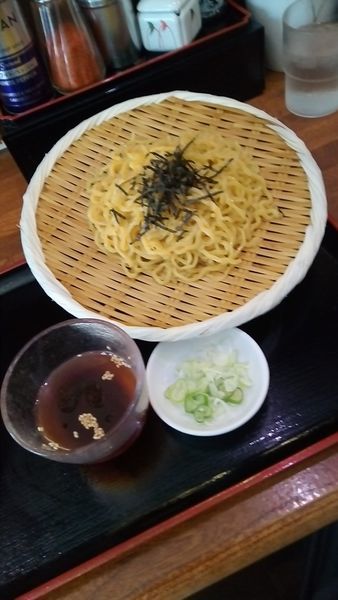 「ざるらーめん６５０円」@さっぽろ羅偉伝 高田馬場店の写真
