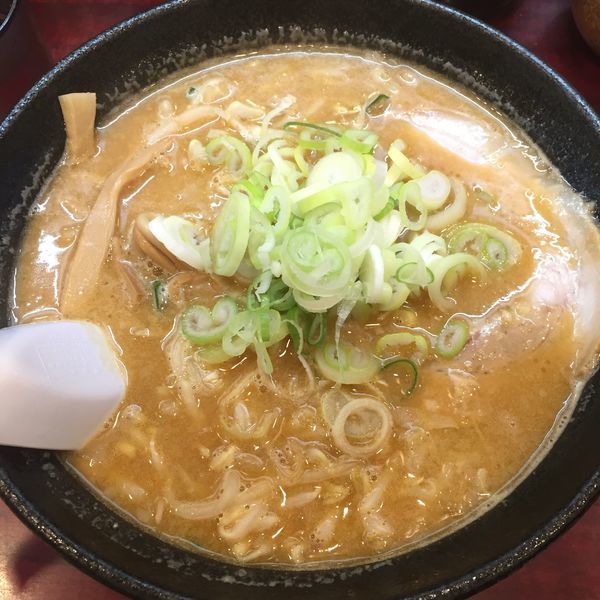 「味噌ラーメン 半麺 脂少なめ」@こってりらーめん なりたけ TOKYOの写真