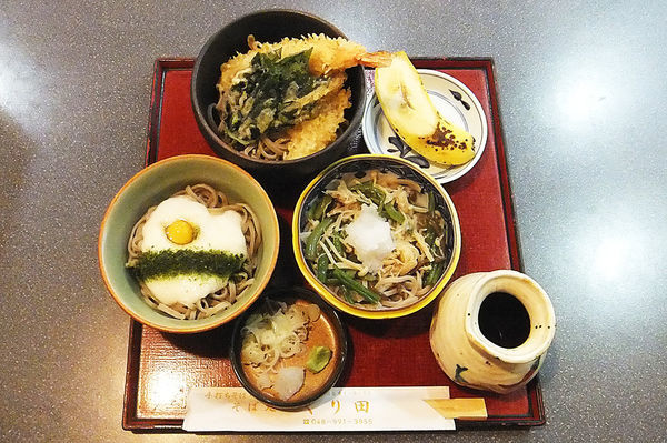 「小割そば」@そば処くり田の写真