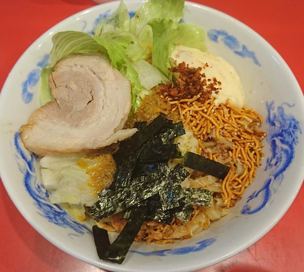 「冷しまぜそば(780円)」@ジャンクガレッジ 大宮駅前店の写真