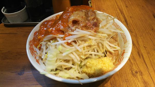 「フュージョン(ニンニクヤサイしょうが)」@火の豚 人形町駅前店の写真