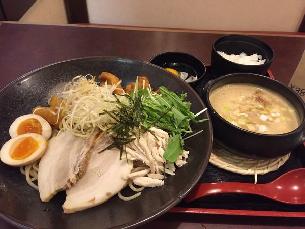 「大仏つけ麺」@ら～めん 元喜神 奈良店の写真