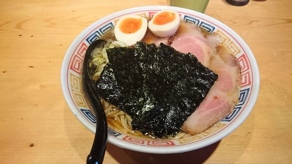 「特製煮干そば＋大盛り」@麺ハウス こもれ美の写真