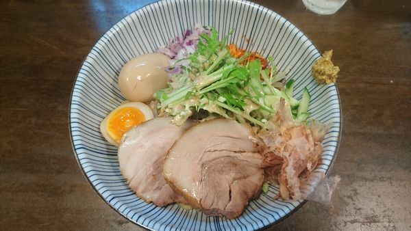 「冷やし中華」@CLAM＆BONITO貝節麺RAIKの写真