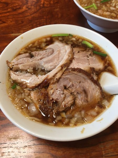 「しょうゆらんしゅうチャーシュー入り」@御食事処 やちよの写真