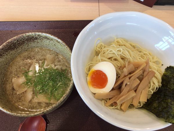「季節限定：塩つけ麺780円」@てんがらラーメン 郡山店の写真