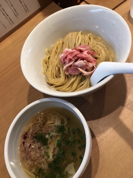 「つけ麺　850円」@らぁ麺 鳳仙花の写真