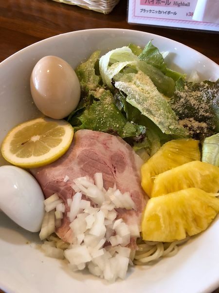 「パインラーメン＋ラーパス味玉」@ふかや女子流 アイモの写真
