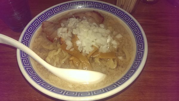 「背脂煮干醤油ラーメン」@神保町 可以の写真