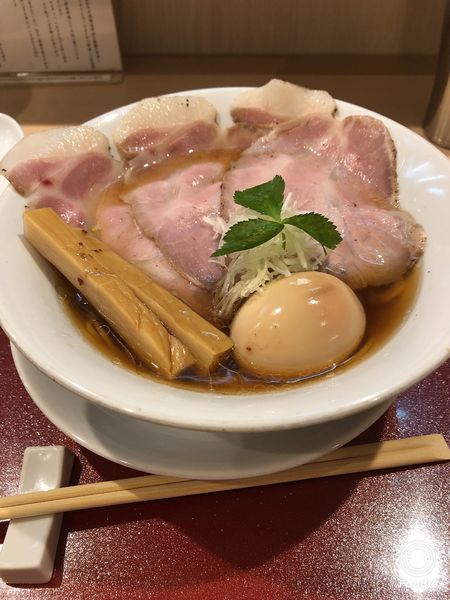 「味玉紀州鶏そば」@燃えよ麺助の写真