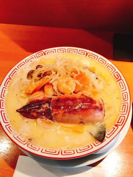 「長崎ちゃんぽん&トウモロコシごはんセット1000円」@食堂酒場 Graciaの写真