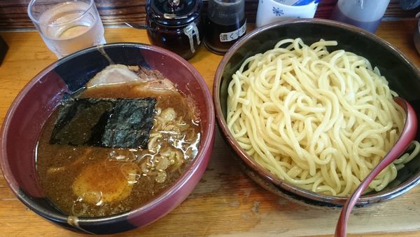 「醤油つけ麺」@竹屋 新秋津店の写真
