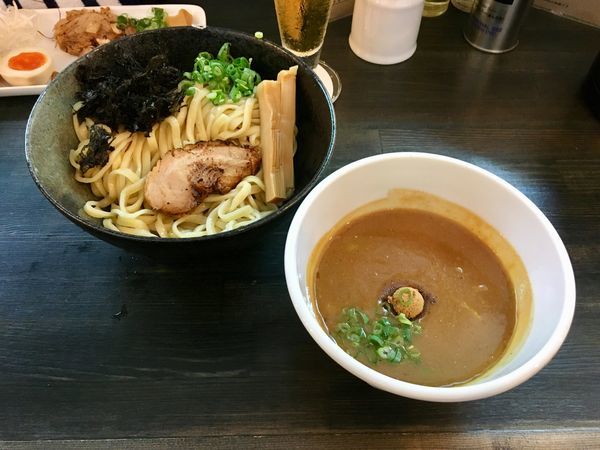 「濃厚つけ麺 中盛 880円」@らー麺つけ麺 みやがわ 東白楽店の写真