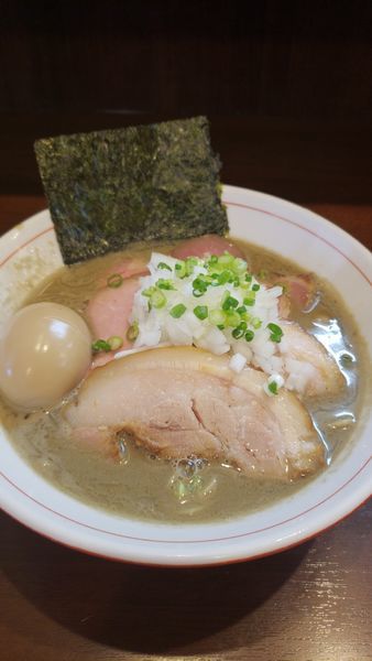 「濃厚煮干し蕎麦」@零一弐三の写真