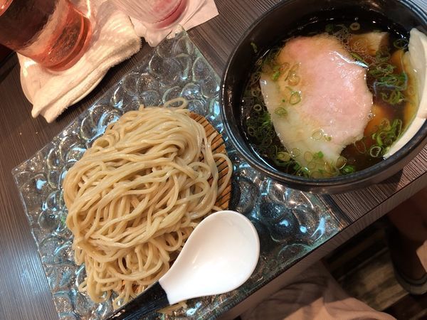 「【限定】特撰醤油つけ麺　1100円＋α」@柳麺 呉田-goden-の写真