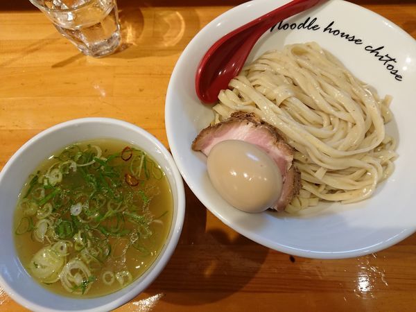 「塩つけ麺＋煮玉子」@麺庵ちとせの写真