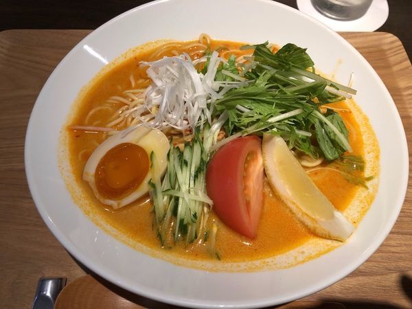 「冷やし担担麺　950円」@恵比寿BARの写真