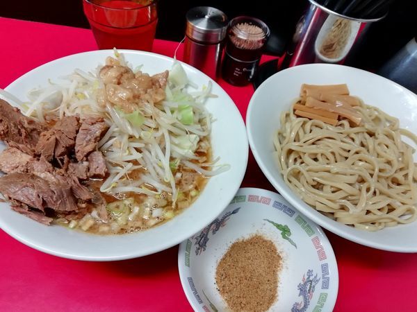 「限定「つけ麺」並」@ラーメンハイキックの写真