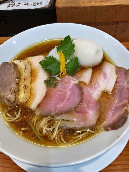 「LABO鷄そば（醤油）¥1200」@麺LABOひろの写真