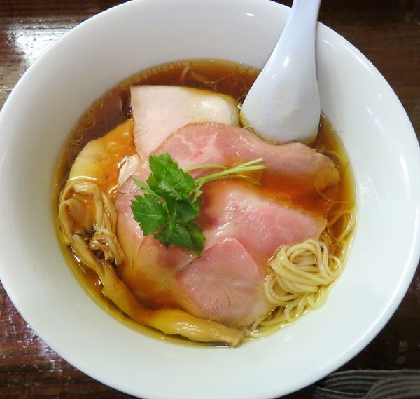 「鶏そば＋チャーシュー（950円）」@らぁめん サンドの写真