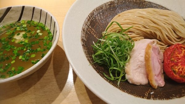 「塩つけそば＋大盛り」@饗 くろ㐂の写真