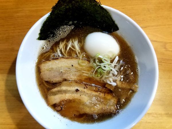 「煮干しラーメン+３種のチャーシュー丼」@麺屋 湊の写真