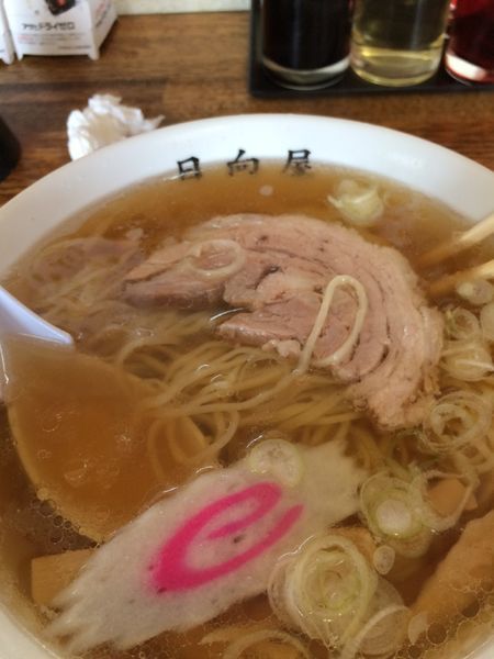 「ラーメン」@青竹手打ちラーメン 日向屋の写真