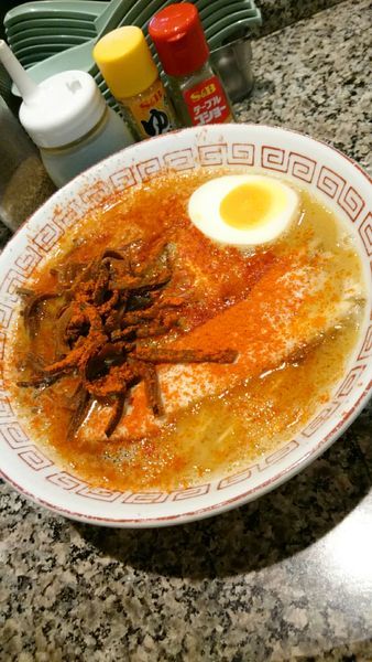 「だるまラーメン レッド  ７２０円」@だるま大使 2号店の写真