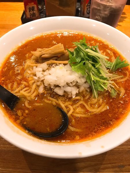 「辛煮そば(大盛) ¥950」@つけ麺 R&Bの写真