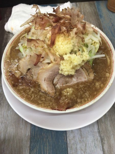 「マンモスラーメン ¥800」@泪橋 西八幡店の写真