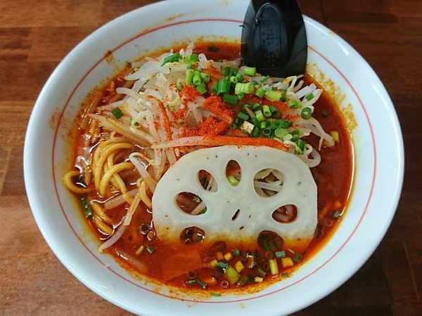 「土浦タンタンメン」@激辛ラーメン専門店 レッチリ 土浦本店の写真