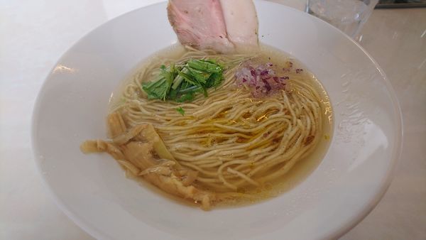 「塩そば780円」@noodle kitchen KYOの写真