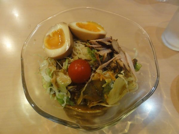 「カレー冷麺」@ひゃくてんまんてんの写真