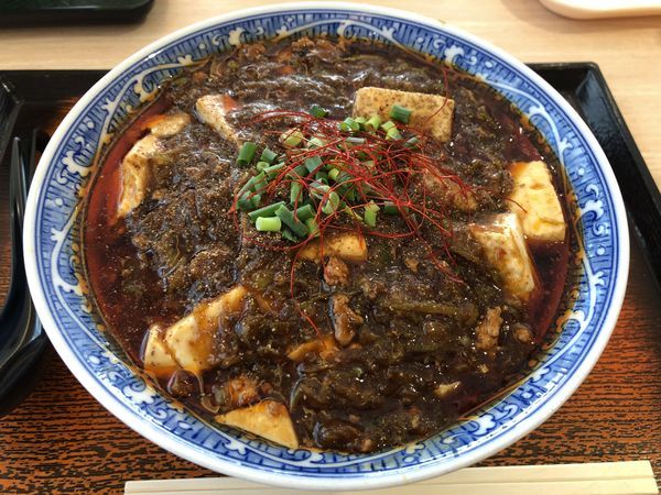 「麻婆麺（大盛）ラー油＆山椒増し」@中華食堂 仁仁の写真