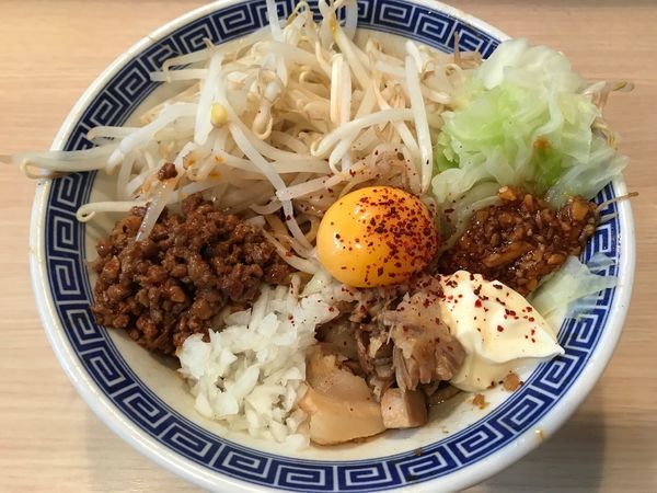 「まぜそば」@名古屋辛ジロー 天風の写真