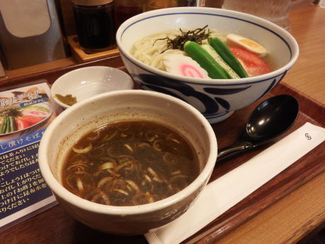 「清涼伝説　だし漬けそば　並盛」@麺処直久 鷺沼店の写真