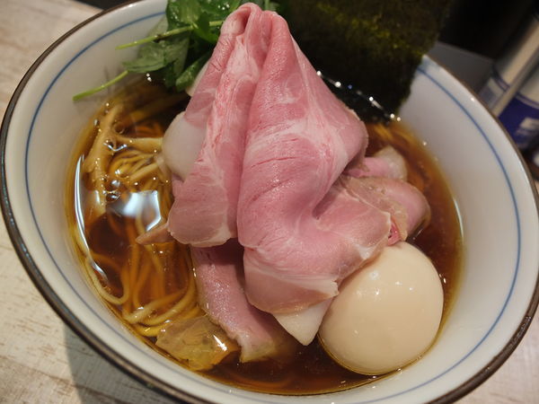 「特製四つ葉そば」@中華そば 四つ葉の写真