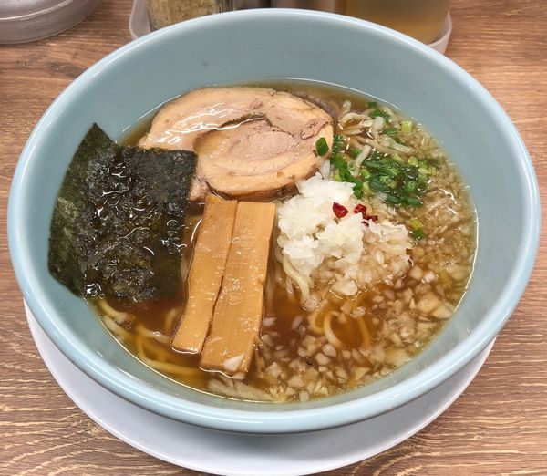 「煮干野郎（固め￥850）」@野郎ラーメン 浅草橋西口店の写真