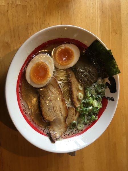 「煮干し味玉塩そば」@濃厚煮干とんこつラーメン 石田てっぺい 枚方店の写真