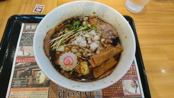 「肉そばけいすけ780」@らあめん花月嵐 成増店の写真