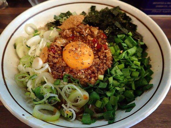 「台湾まぜそば」@神田ラーメン わいず 神田本店の写真