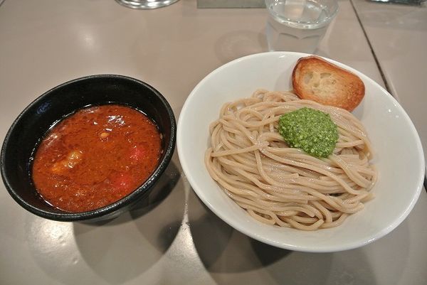 「海老トマトつけ麺 880円」@つけ麺 五ノ神製作所の写真