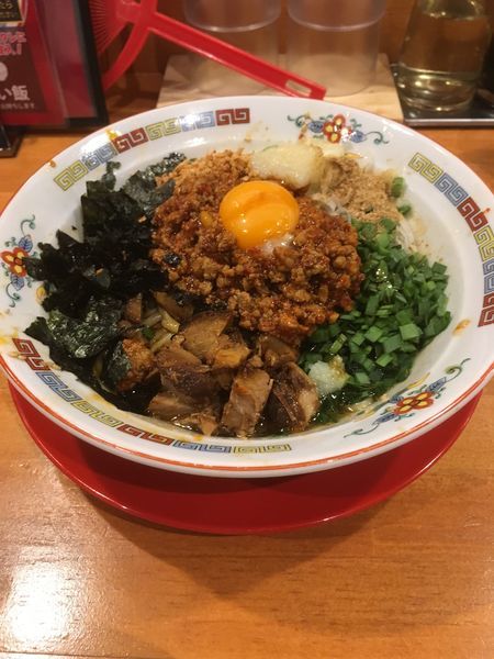 「まぜそば」@かみなり太郎の写真