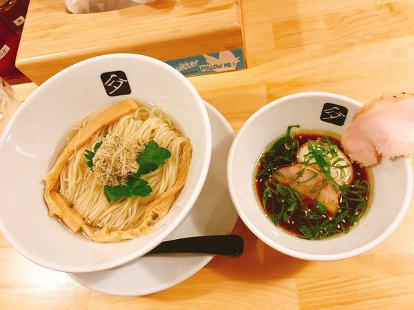 「味玉鶏つけそば950円＋和え玉150円」@中華そば 髙野の写真