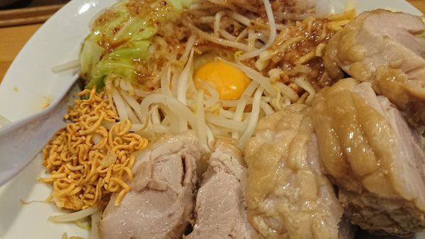 「まぜそば」@麺 たなかの写真