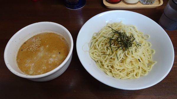 「ごまつけ麺大盛（900円）＋味玉（100円）」@こえもんの写真